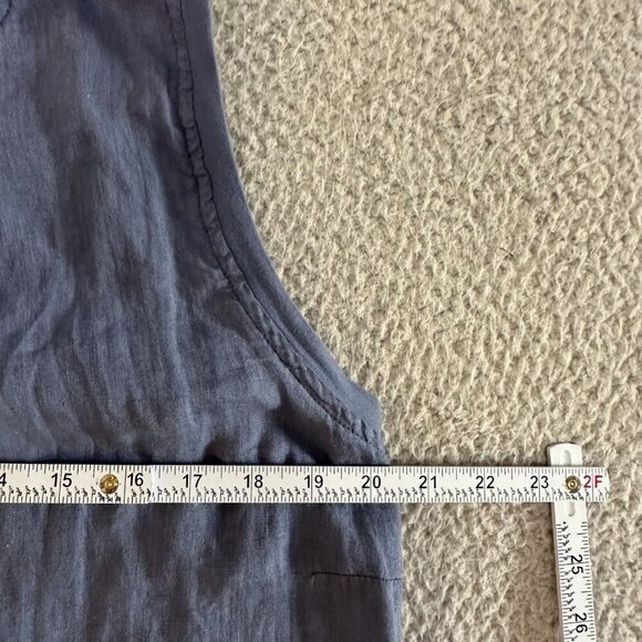 Heartland of Ithaca Linen Dress Oversized Pockets Coastal Boho Lagenlook - Picture 3 of 11